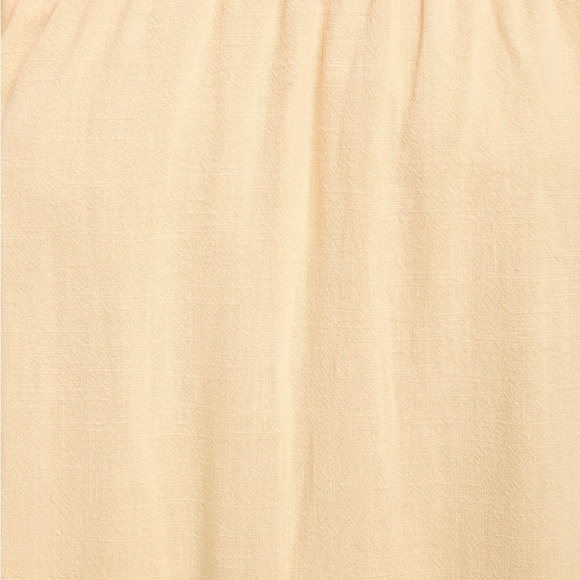 Lulus Al Fresco Evenings Off Shoulder Dress Beige Tie Sleeve Shift Women’s XS - Picture 3 of 17